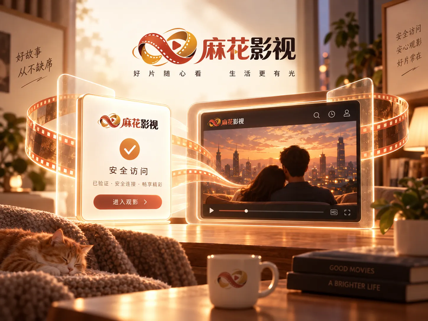 麻花影视安全访问与下载提醒